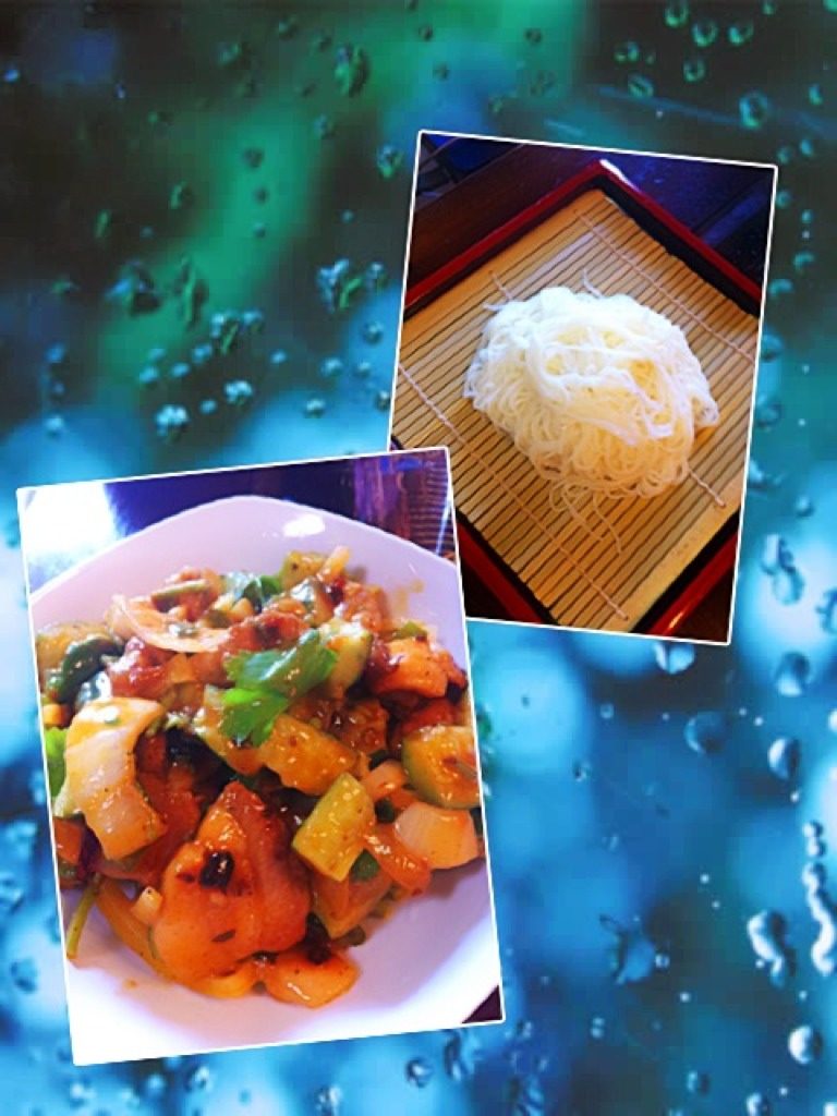 五花肉麻酱拌黄瓜（私房菜）