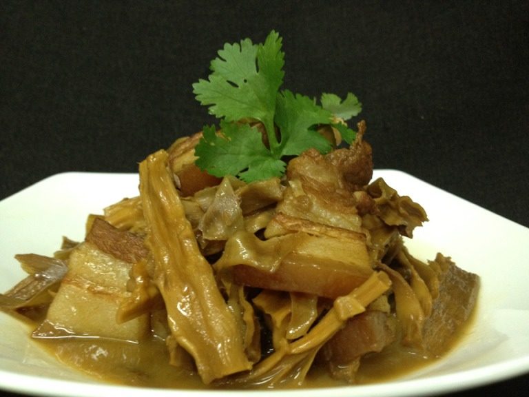 土猪肉烧土笋干
