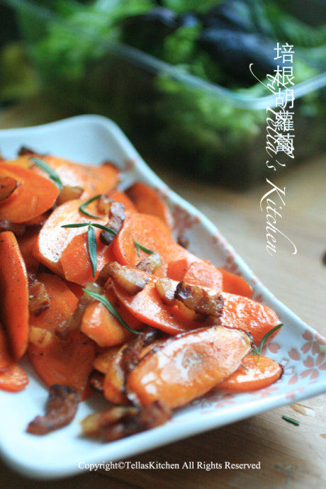 培根胡萝卜