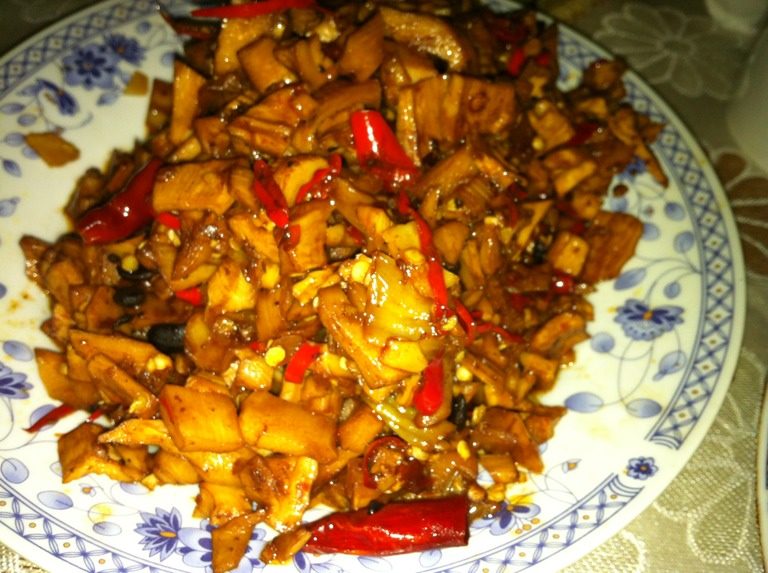 小炒笋干
