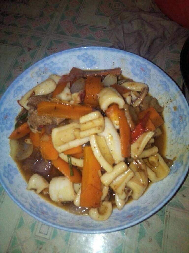 爆炒鱿鱼片