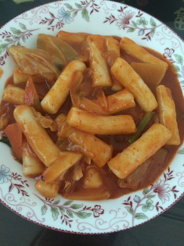 炒辣年糕