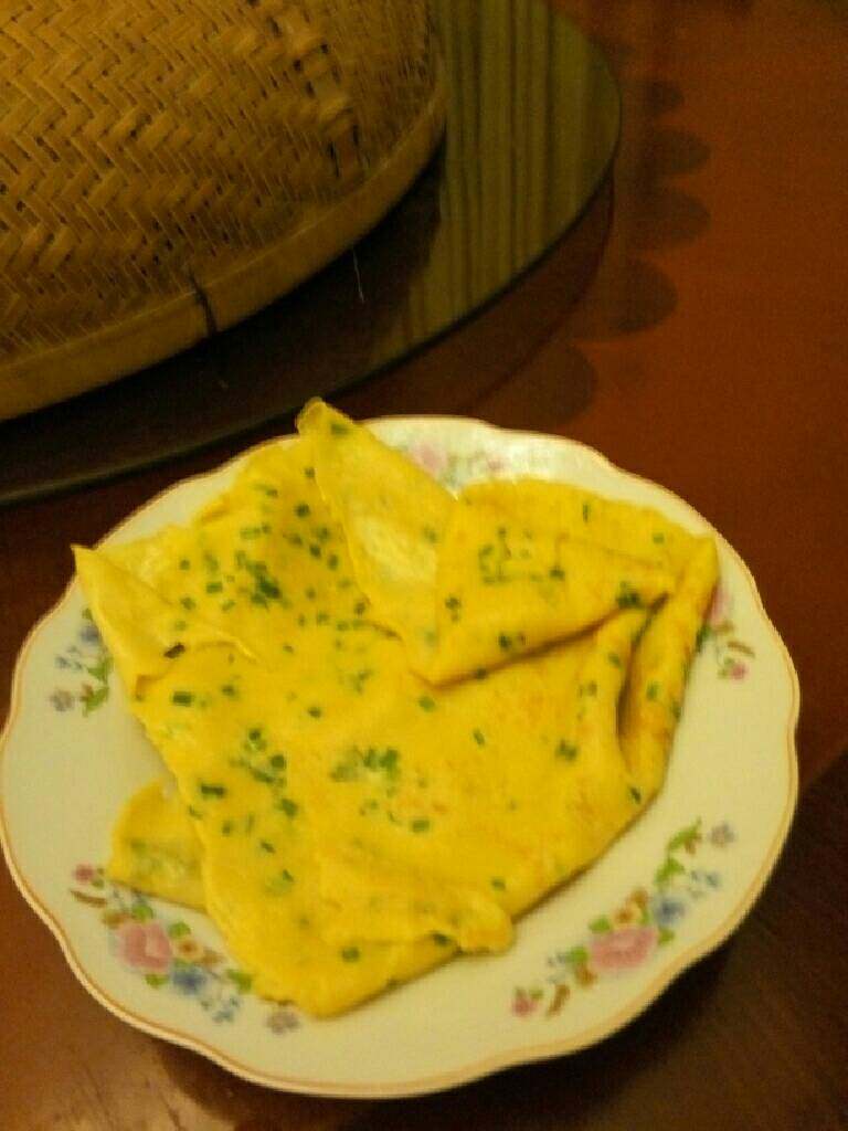 香葱鸡蛋饼