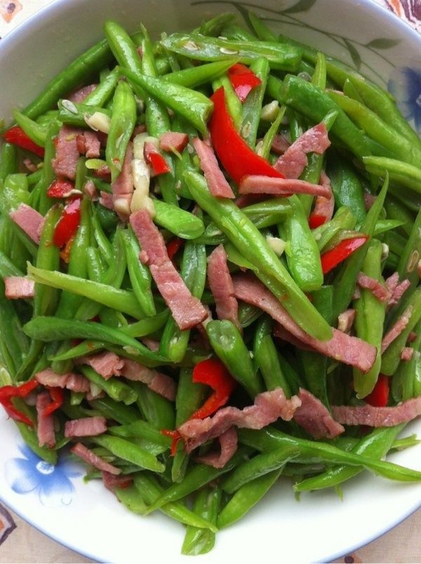 培根炒四季豆