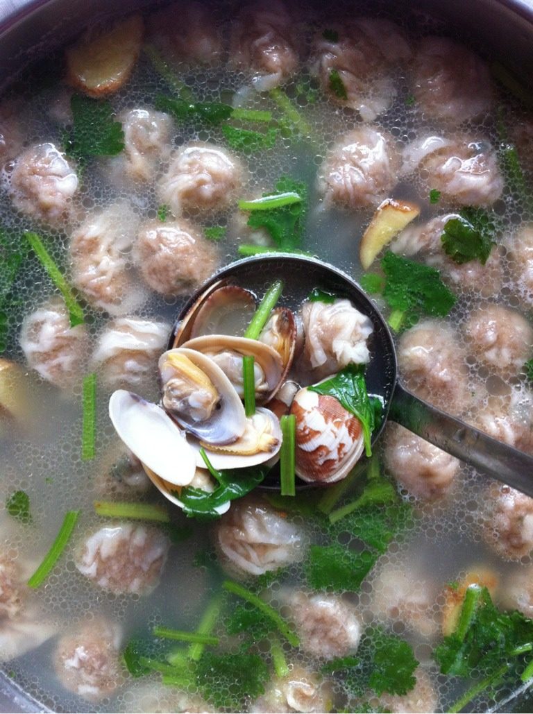肉燕花蛤汤