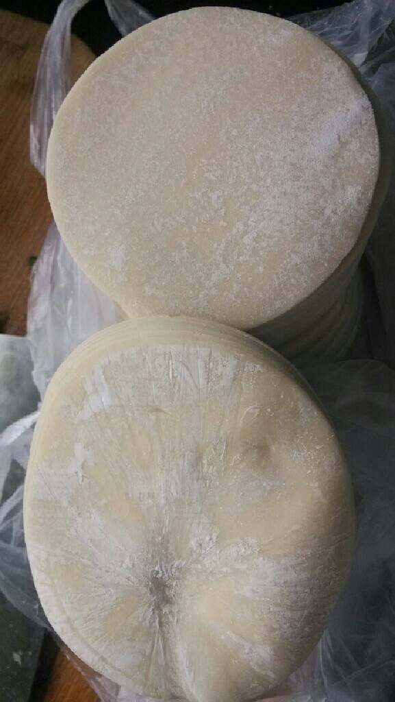 猪肉香菇白萝卜饺子,饺子皮我是买的