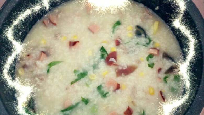 皮蛋瘦肉营养粥