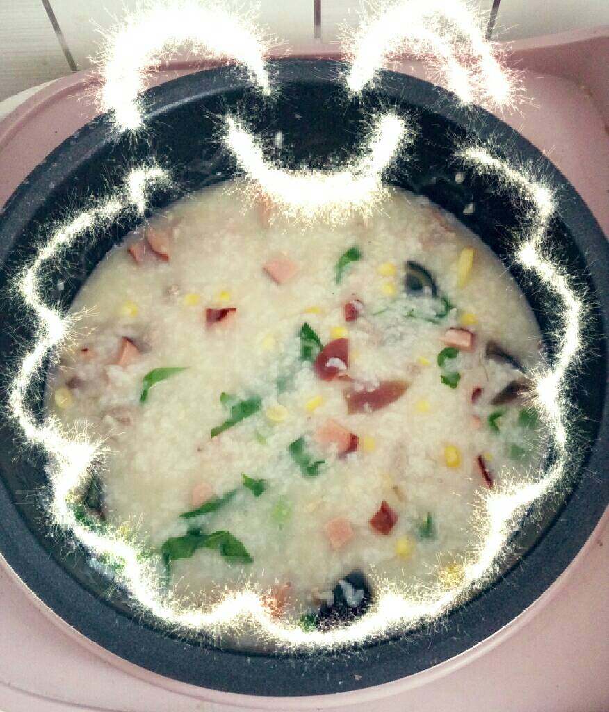 皮蛋瘦肉营养粥