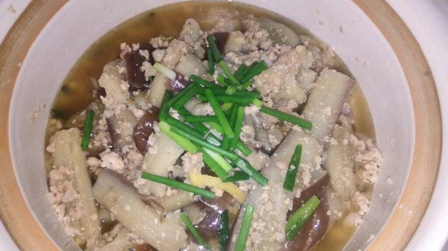 鱼香茄子煲