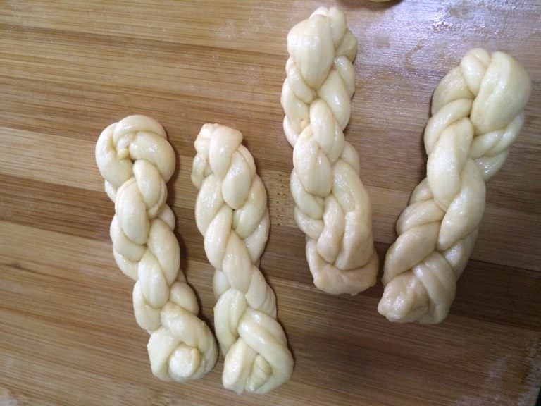 麻花（甜版）,如图麻花就做好了