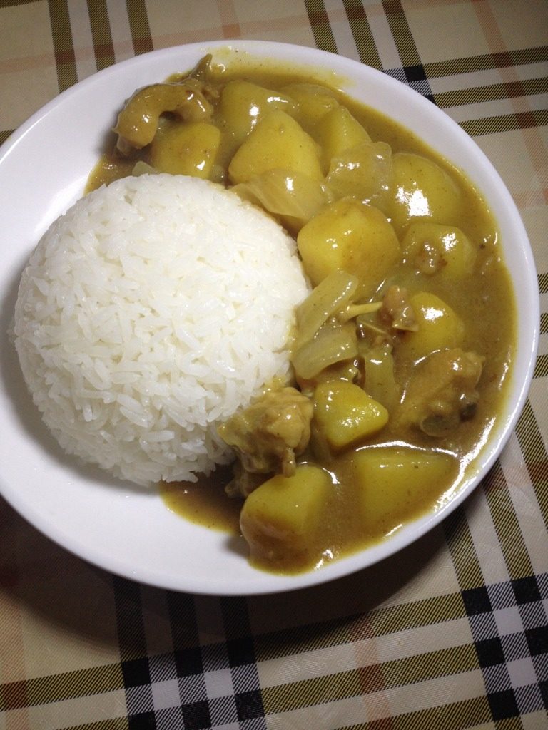 咖喱鸡肉饭