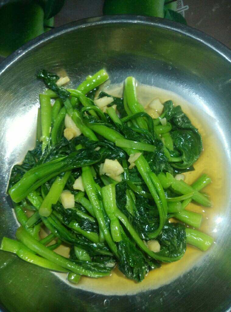 蚝蒜菜心