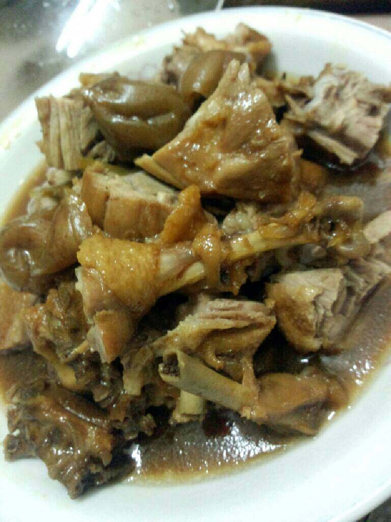 咸酸梅鸭,成品