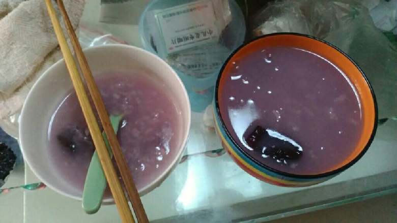 玉米红枣紫薯粥