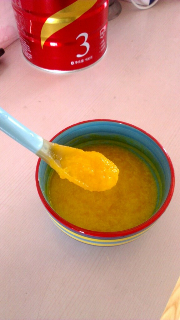 宝宝辅食(南瓜迷糊)