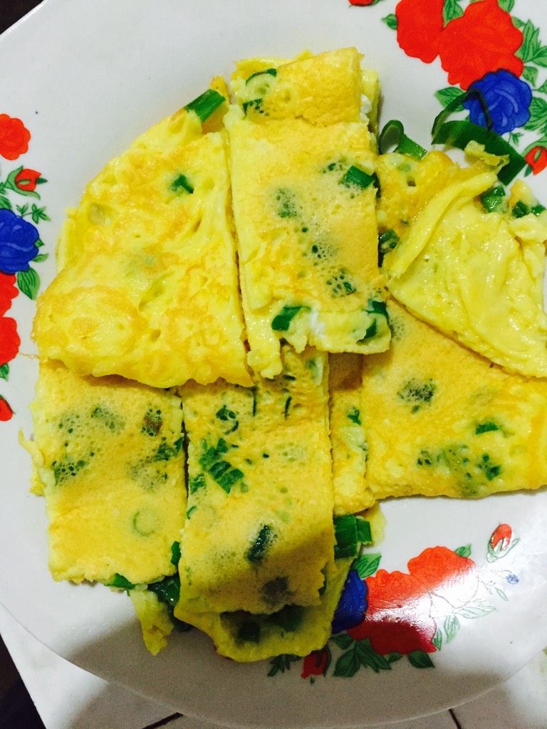 香葱蛋饼