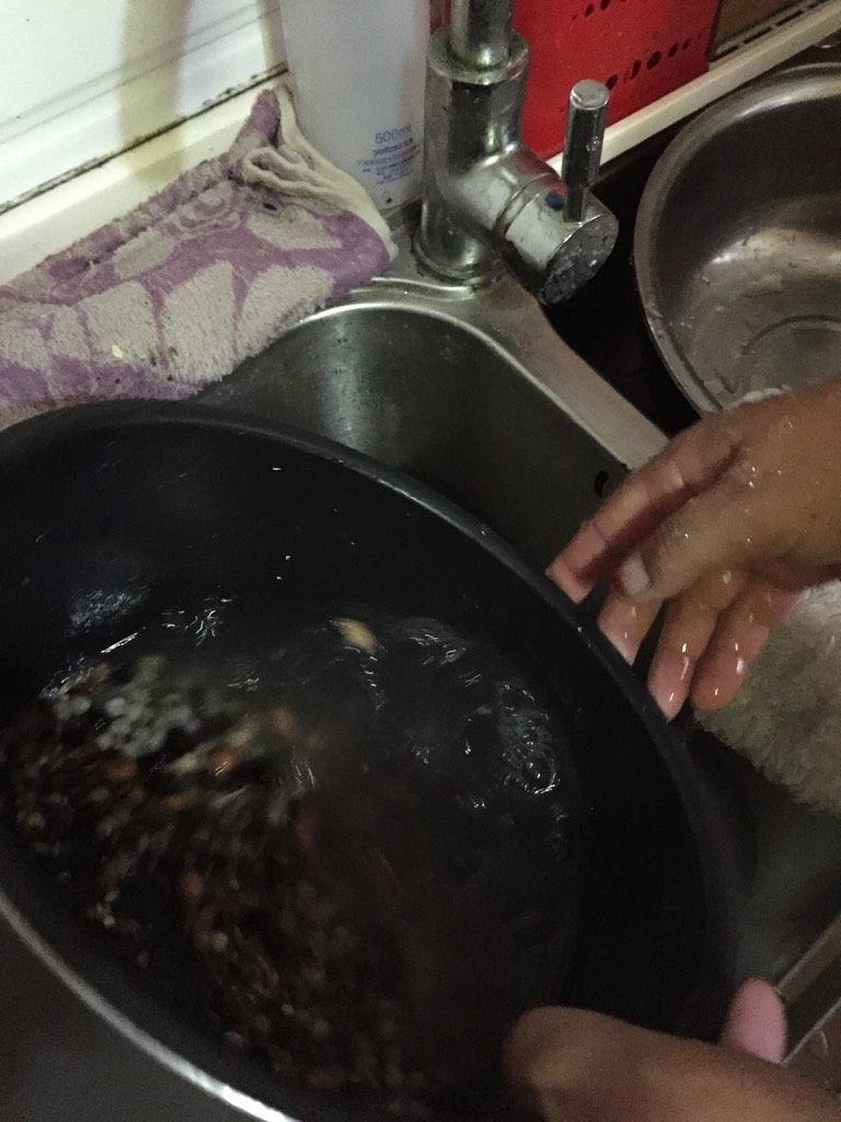 八宝粥,如图洗干净