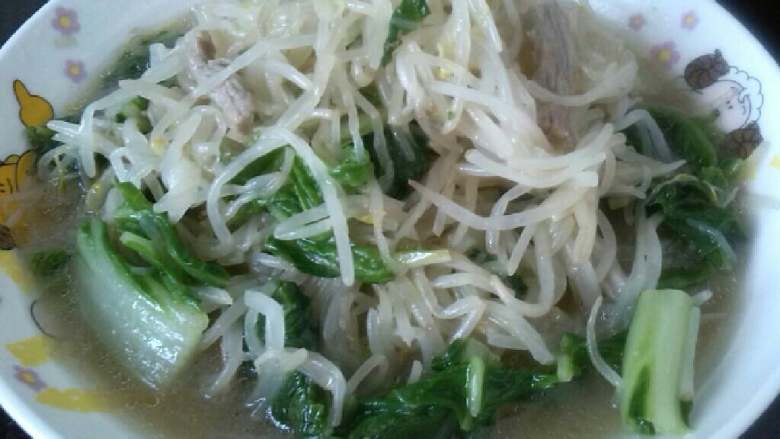 ≈青菜炒豆芽≈
