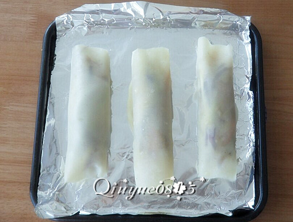 五果鸭,放烤箱烤（190℃，大约5分钟）