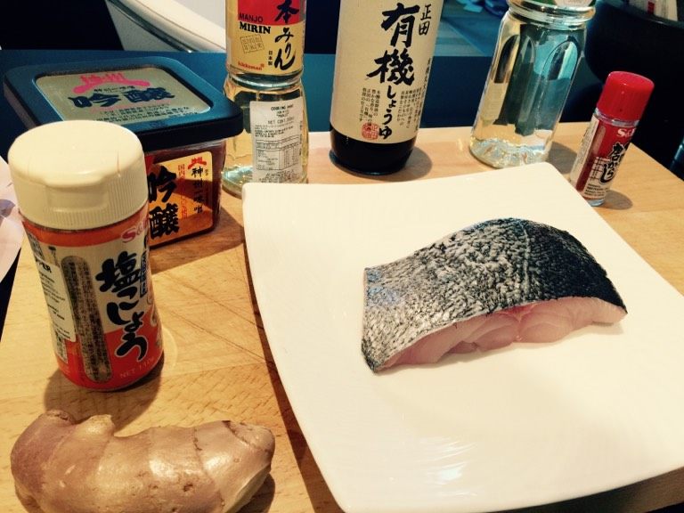 日式Miso鳕鱼,收集材料