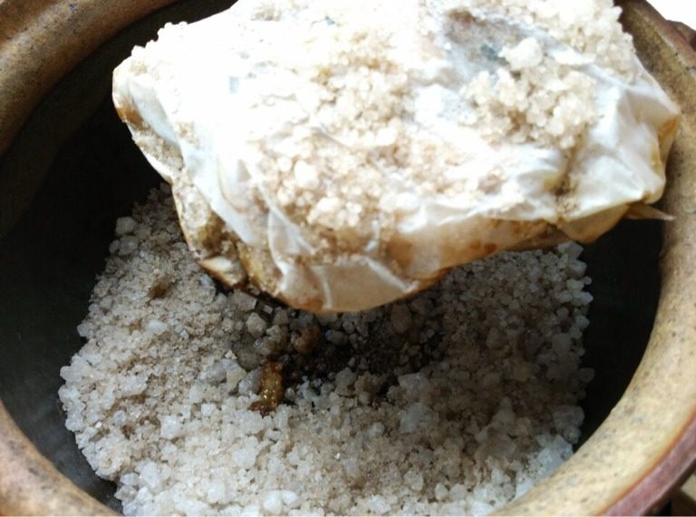 大漠飞沙翅,如图用工具小心点取出,很烫