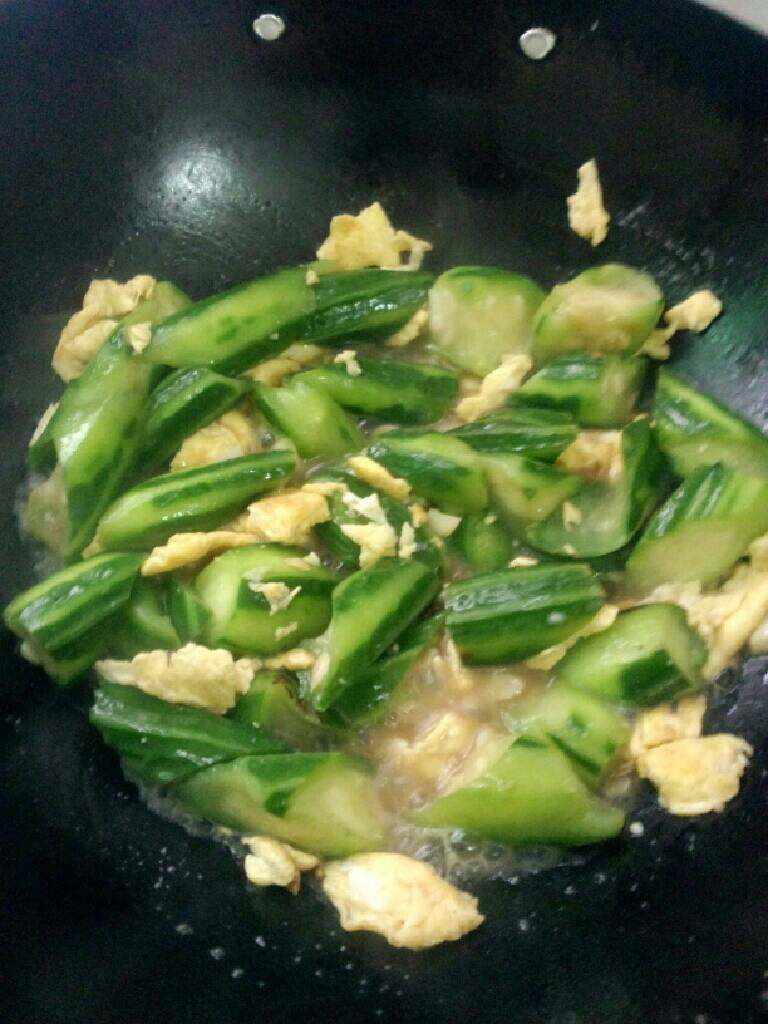 丝瓜炒蛋