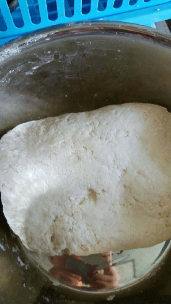 南瓜羊肉包,发面