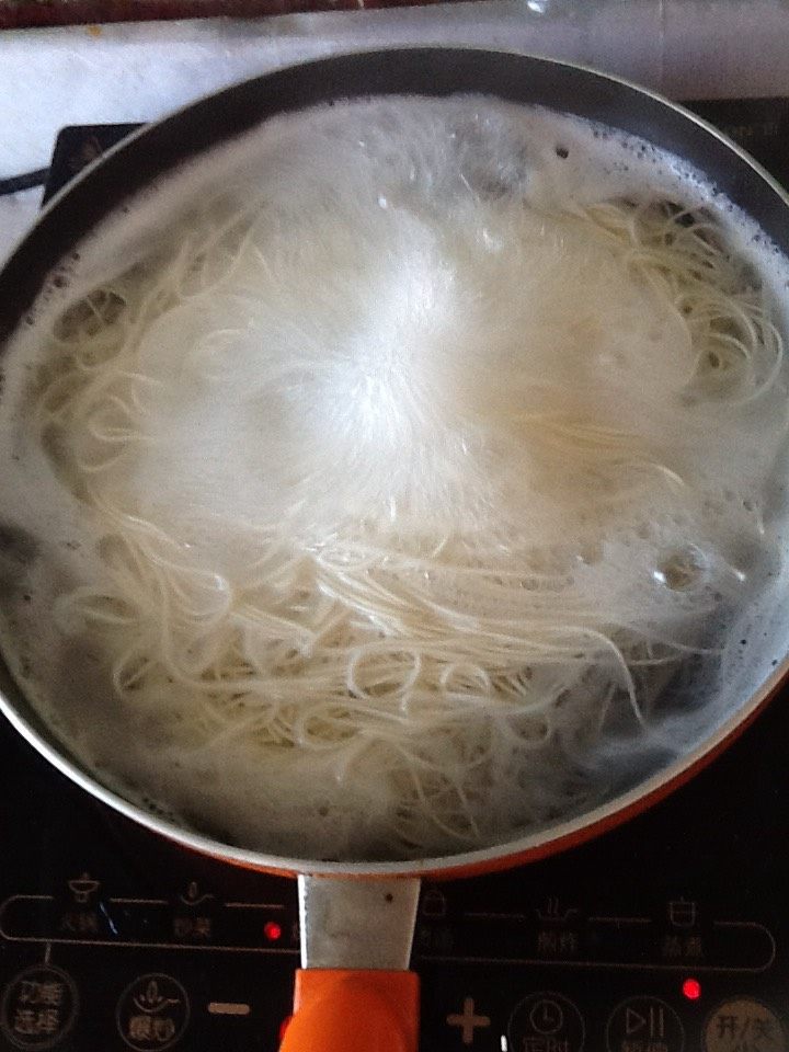 麻酱面,下面