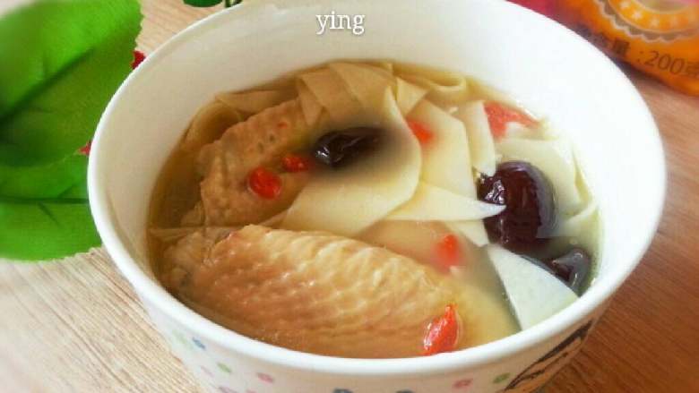 金沙河(刀削玉米鸡汤面),oK!即可食用、非常简单!