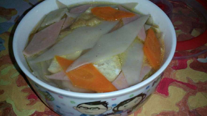 金沙河荞麦面片汤