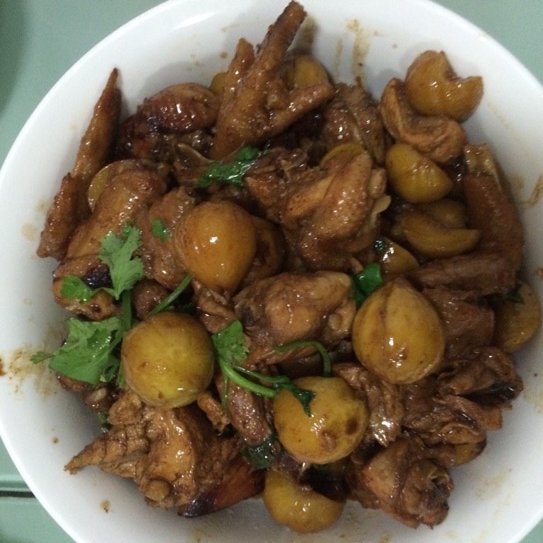 板栗烧鸡