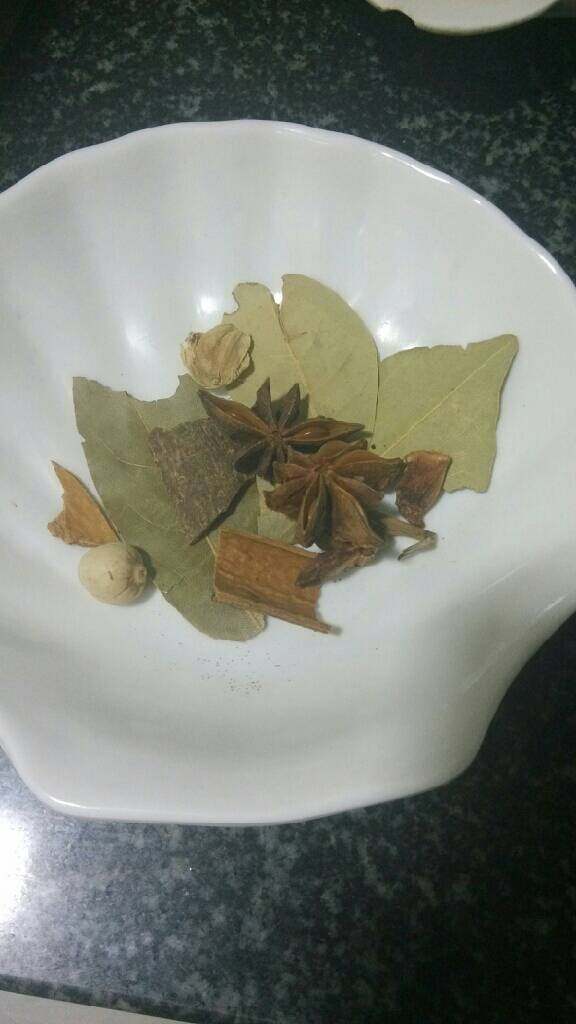 可乐鸡翅,大料备好