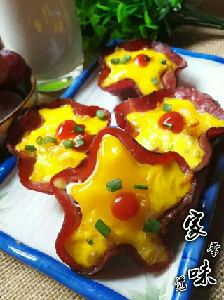 鸡蛋火腿盅