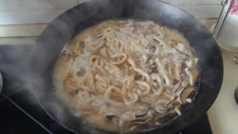 牛肉面,开后下面
