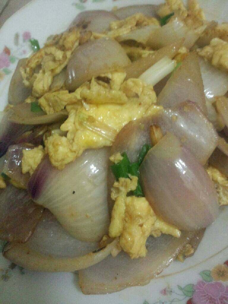 洋葱炒蛋