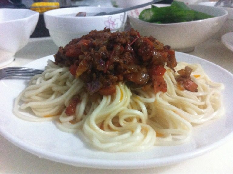 家庭版意面