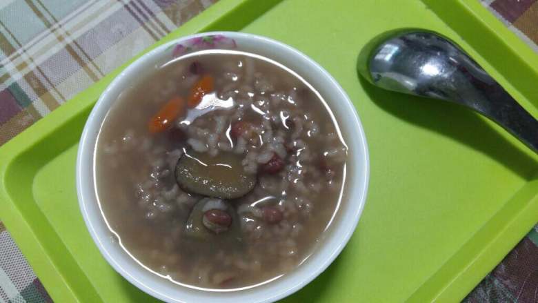 红枣红豆粥,成品出锅,口感极好