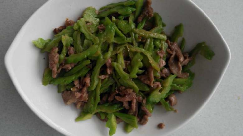 苦瓜炒肉