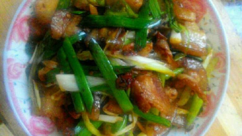 回锅肉,出锅,下饭菜回锅肉就做好了