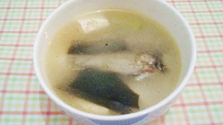 ≈海带豆腐鲫鱼汤≈