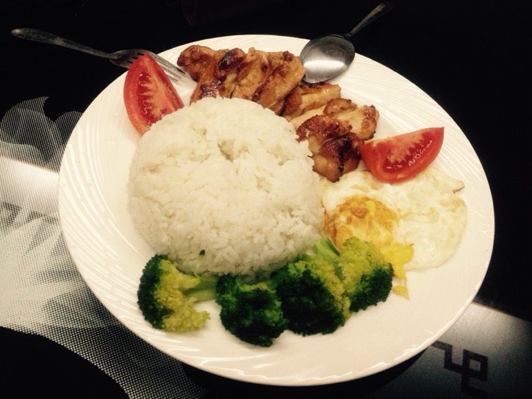奥尔良鸡肉饭