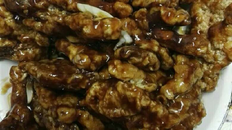 焦溜肉片