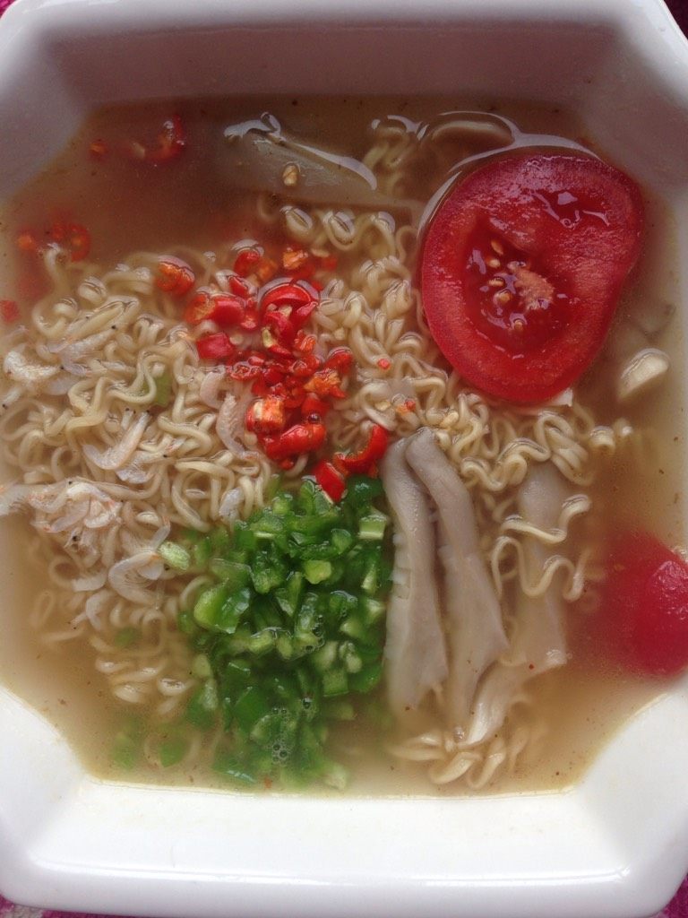 一碗小清新的汤面