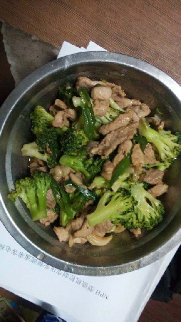 西兰花炒肉