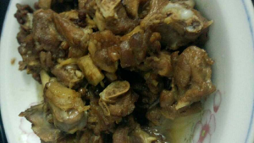 炒麻辣鸭肉