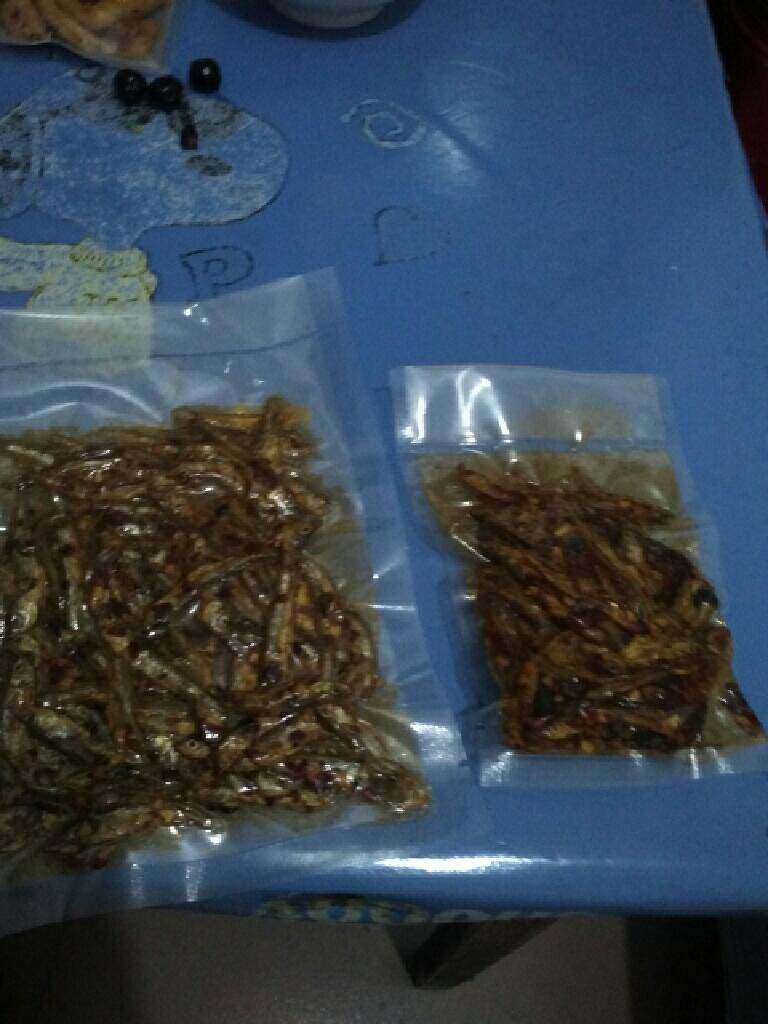麻辣鱼干。麻辣香干,