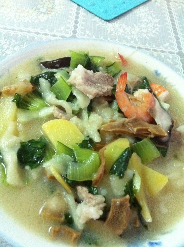 麦虾汤