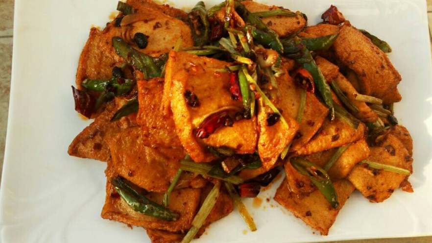小炒千叶豆腐