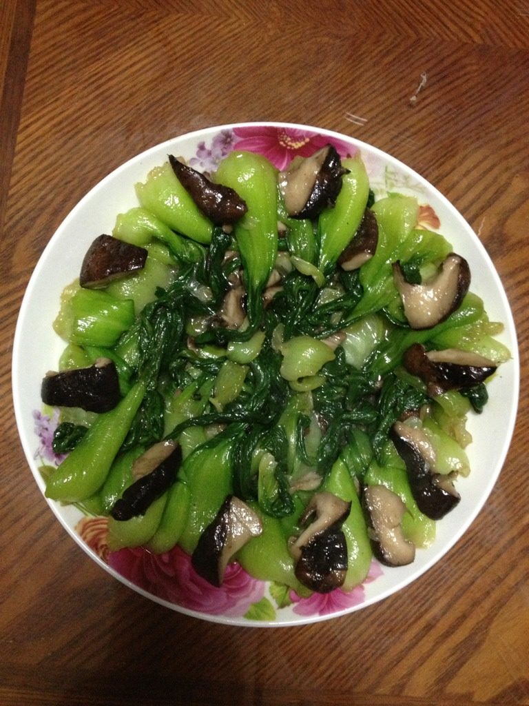 香菇炒青菜
