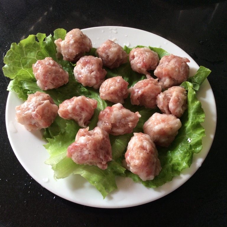 鸳鸯肉丸（肉滑）
